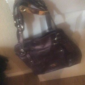 EUC Sak gold leather purse